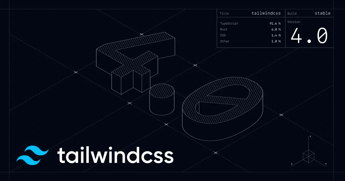 TailwindCSS v4.0 正式发布